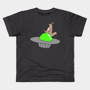 UFO Kangaroo Kids T-Shirt